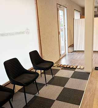 てもみコンシェル大垣店 待合スペースもございます